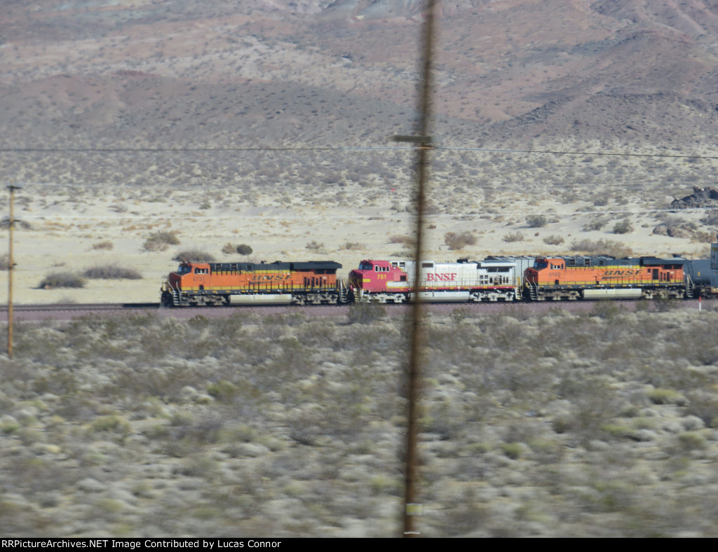 BNSF 6731 WB